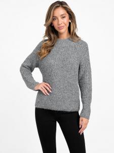 Свитер с круглым вырезом «Манесса» Guess Factory, цвет medium heather grey