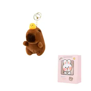 Плюшевый кулон капибара 13 см высота CHONGRONGLIANYU