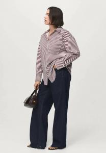 Блуза Mango Button-down blouse, Off White/Off-White