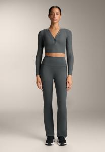 Топ OYSHO COMFORTLUX LONG-SLEEVED , Grey