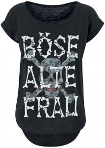Футболка Sprüche Böse alte Frau, черный