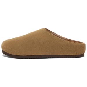 BATA Женские противоскользящие тапочки с закрытым носком на резиновой подошве коричневые, цвет Brown