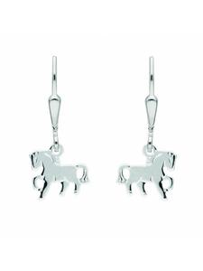 Adeliás Женские серьги из серебра 925 пробы / серьги с анималистическими мотивами из серебра