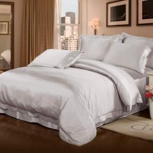 LilySilk Комплект постельного белья LilySilk шелковый тутовый шармоз 22 momme охлаждающий Bright Coffee