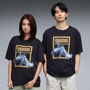 Футболка унисекс с коротким рукавом PUMA x Monster Hunter Wilds PUMA X MON HUNTER SS TEE 1