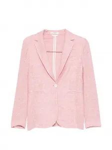 Однобортный пиджак на пуговицах Circolo 1901, розовый