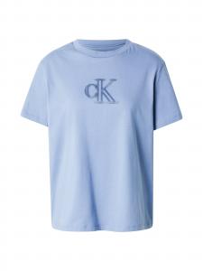 Calvin Klein Jeans Футболка 'CLASSIC SEASONAL' в цвете Dusty Blue, Dark Blue