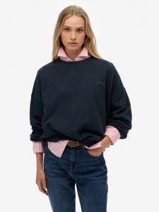 Футболка Essential Logo с эффектом garment dyed Superdry, Eclipse Navy