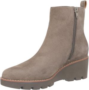 Женские ботильоны Vionic Aria, Stone Grey Waxed Suede