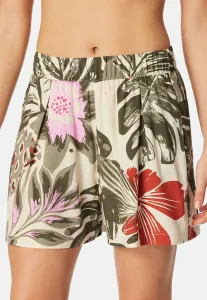 Смешанные пижамные штаны Schiesser, Off-White/Red/Pink