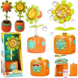 Машина для мыльных пузырей Автоматический генератор Цветочная музыка Световые пузыри Inna marka