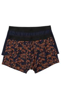 Трусы JP1880 Boxer shorts, цвет blue/brown