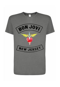 Футболка rockshirts BON JOVI NEW , Grey