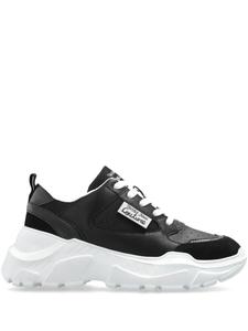 Кроссовки с нашивкой-логотипом Versace Jeans Couture, черный