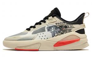 Battery Panda 3.0 Амортизирующие износостойкие низкие кеды для скейтбординга мужские утепленные льняные смоляно-черные Erke, Warm Linen/Jet Black