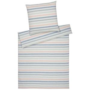 Элегантное полульняное постельное белье Bliss пудровая наволочка одинарная 70х90 см Elegante