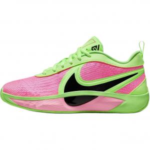 Nike Детские баскетбольные кроссовки Giannis Freak 6 Breathable Cushioning Low Top розовые зеленые