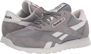 Кроссовки Classic Nylon Reebok, цвет Pure Grey/White