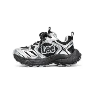 Lee Низкие детские повседневные туфли Black Kids'