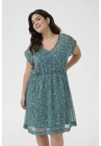 Повседневное платье KCBELIA Kaffe Curve, цвет Teal Black White Graphic