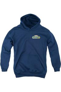 Толстовка с капюшоном Polar Express для детей Conductor Gildan, темно-синий