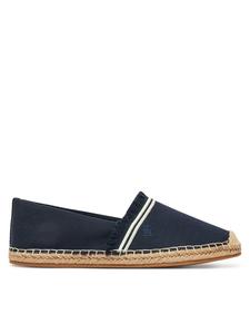 Эспадрильи Fringe Canvas Closed Espadrille FW0FW08881 Tommy Hilfiger, синий