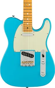 Fender American Professional II Telecaster с грифом из клена, Miami Blue