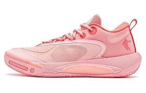 Баскетбольные кроссовки Wind Blade 4PRO мужские низкие Austin Pink/Virtual Red Qiaodan