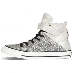 Converse Женские нескользящие износостойкие высокие кроссовки для скейтбординга CHUCK TAYLOR, белые, черные