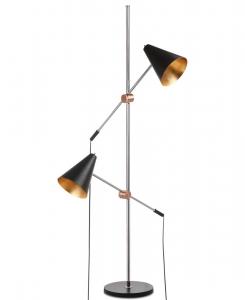 Напольная лампа «Тростник» Safavieh, черный