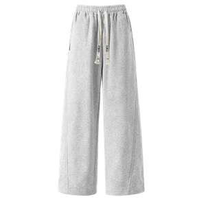 Повседневные брюки унисекс утепленные с флисовой подкладкой X1617, серый[fleece-lined]