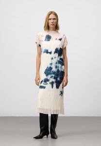 Платье ADOLFO DOMINGUEZ Day dress, Blue/Ecru/Blue