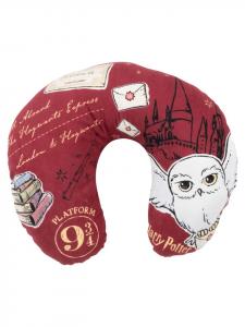 Harry Potter Дорожная подушка для шеи «Гарри Поттер и Хедвиг», красная