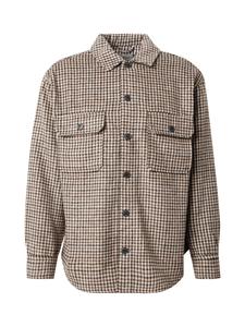 Рубашка на пуговицах Comfort fit JACK & JONES JACK & JONES JJEBRADLEY OLLIE, Cappuccino/Dark brown