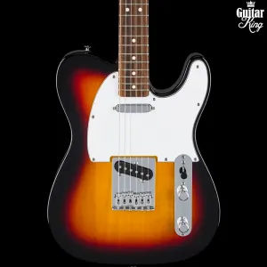 Fender Standard Telecaster с грифом из лауреля, белым пикгардом, отделка 3-цветной солнечный взрыв