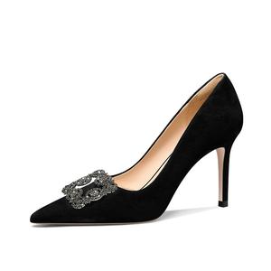 LOLY Туфли на высоком каблуке, женские, черные