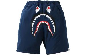 Повседневные шорты Shark Series для мужчин A Bathing Ape, фиолетовый