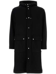 Парка на пуговицах и шнурке ASPESI, черный