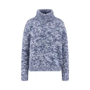 Свитер с высоким воротником Fynch Hatton 25107454, синий