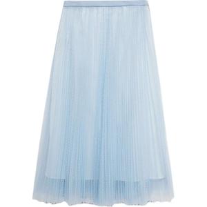 Юбка длинная Casual Women's KARL LAGERFELD / Karl Lagerfeld Jeans, синий