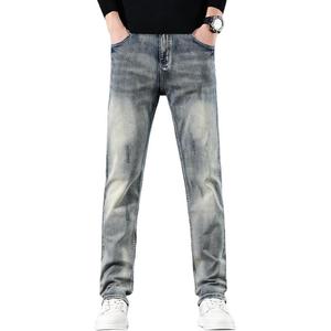 Jeep Винтажные синие джинсы для мужчин