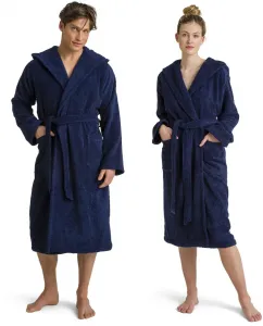 Халат унисекс Möve "Капюшон Superwuschel" (1 шт.), однотонный, цвет Deep Sea