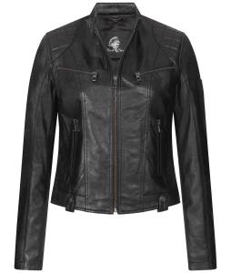 Кожаная куртка Rock Creek, черный