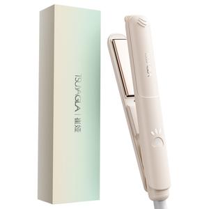 Плойка для выпрямления волос портативная бытовая T207 TSUYAGLA, белый