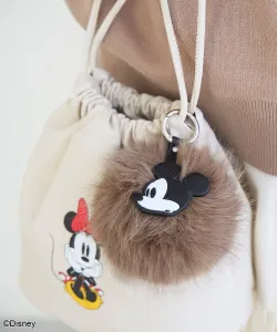 Меховой брелок