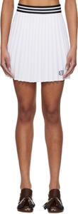 Белая мини-юбка Court Bode