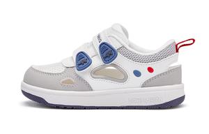 Детские сандалии с противоскользящей подошвой, устойчивые к истиранию, дышащие, для детей от 3 до 7 лет DAVE&BELLA, синий/белый