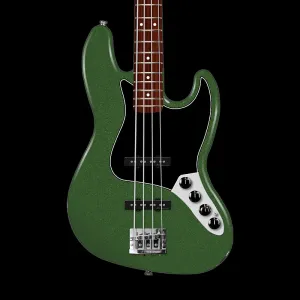 Fender Player II Modified Active Jazz Bass в цвете Metallic Harvest Green с чехлом