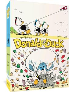 Walt Disney's Donald Duck Gift Box Set "Balloonatics" & "Duck Luck": Vols. 25 & 27 (The Complete Carl Barks Disney Library) (Fantagraphics)