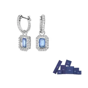 Серьги-гвоздики Una Swarovski